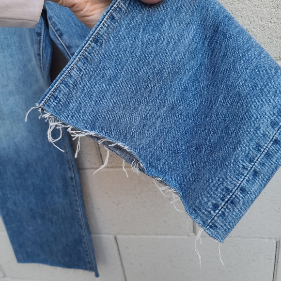 SLVRLAKE | Frankie High Rise Crop Flare Jeans in Better Days NEW Size 32 - Picture 7 of 11